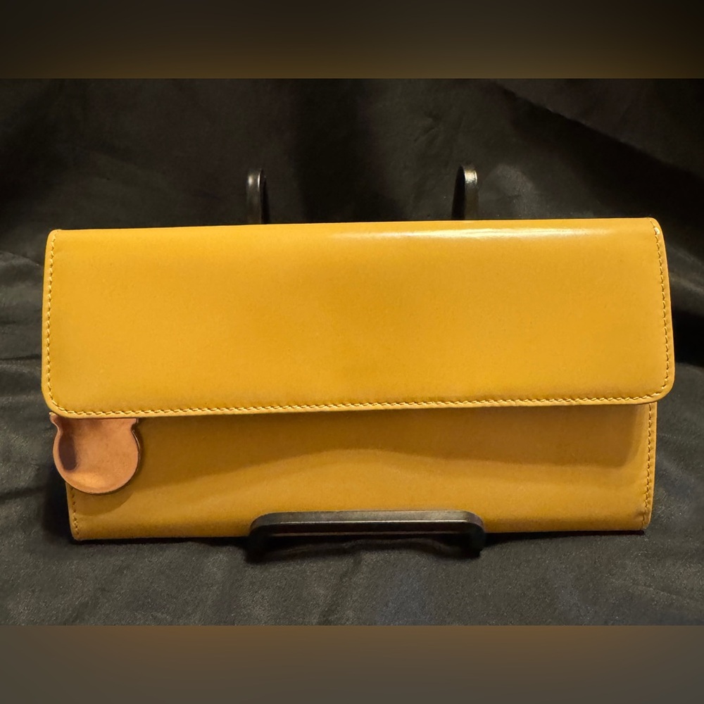 Salvatore Ferragamo Tan Long Wallet